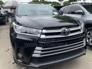 Toyota Highlander Limited V6 4x4 (3.5L 6cyl 6A) 2016 Black