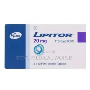 Lipitor (Atorvastatin Calcium) 20mg X30 Tabs