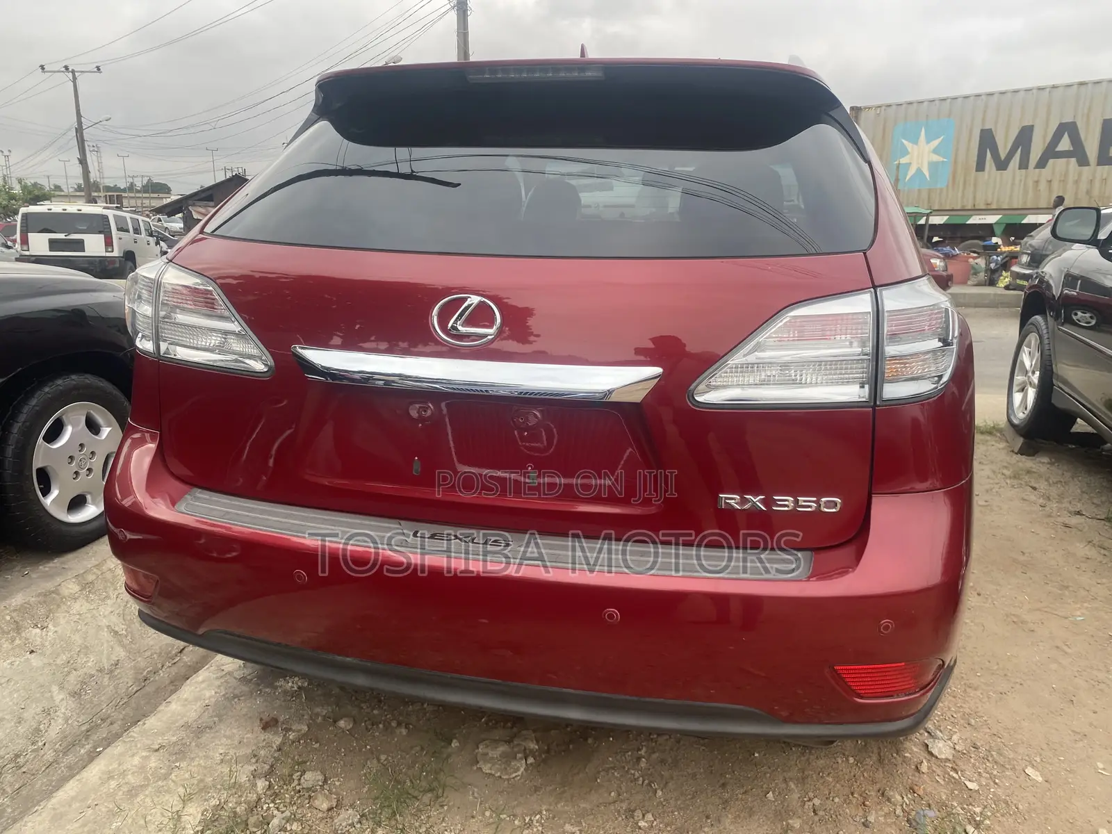 Lexus RX 350 2011 Red