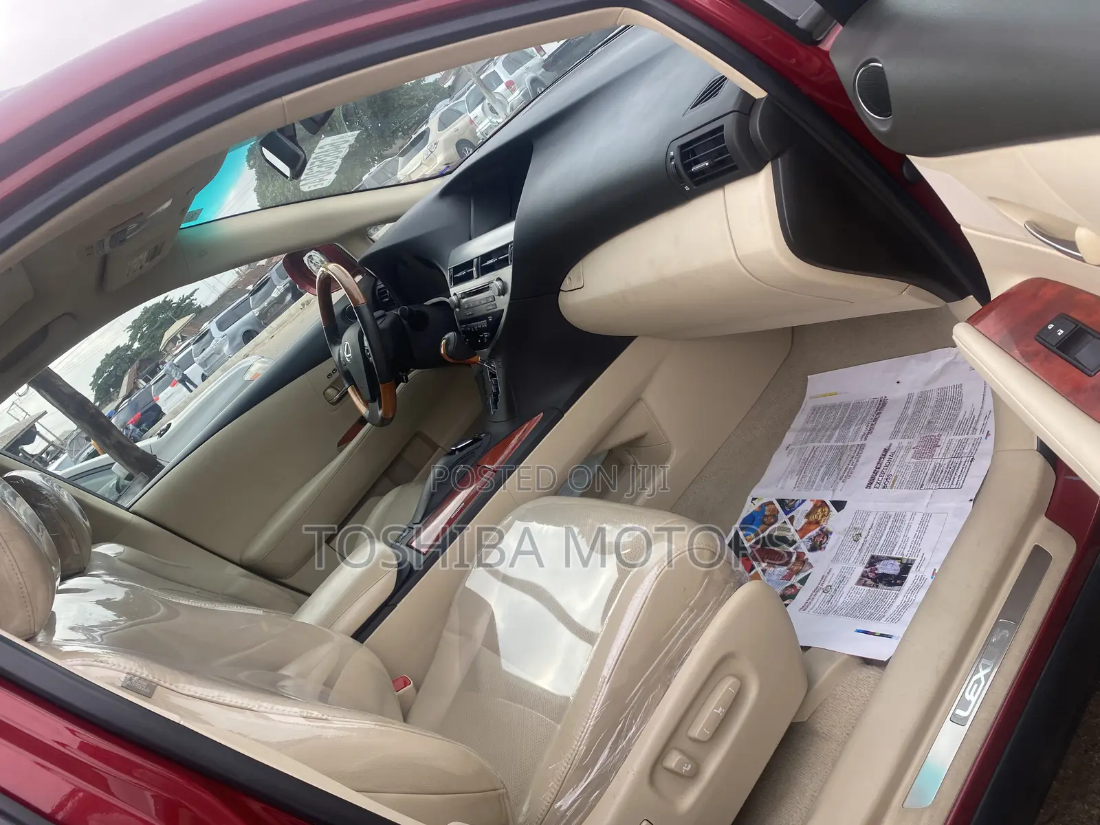 Lexus RX 350 2011 Red