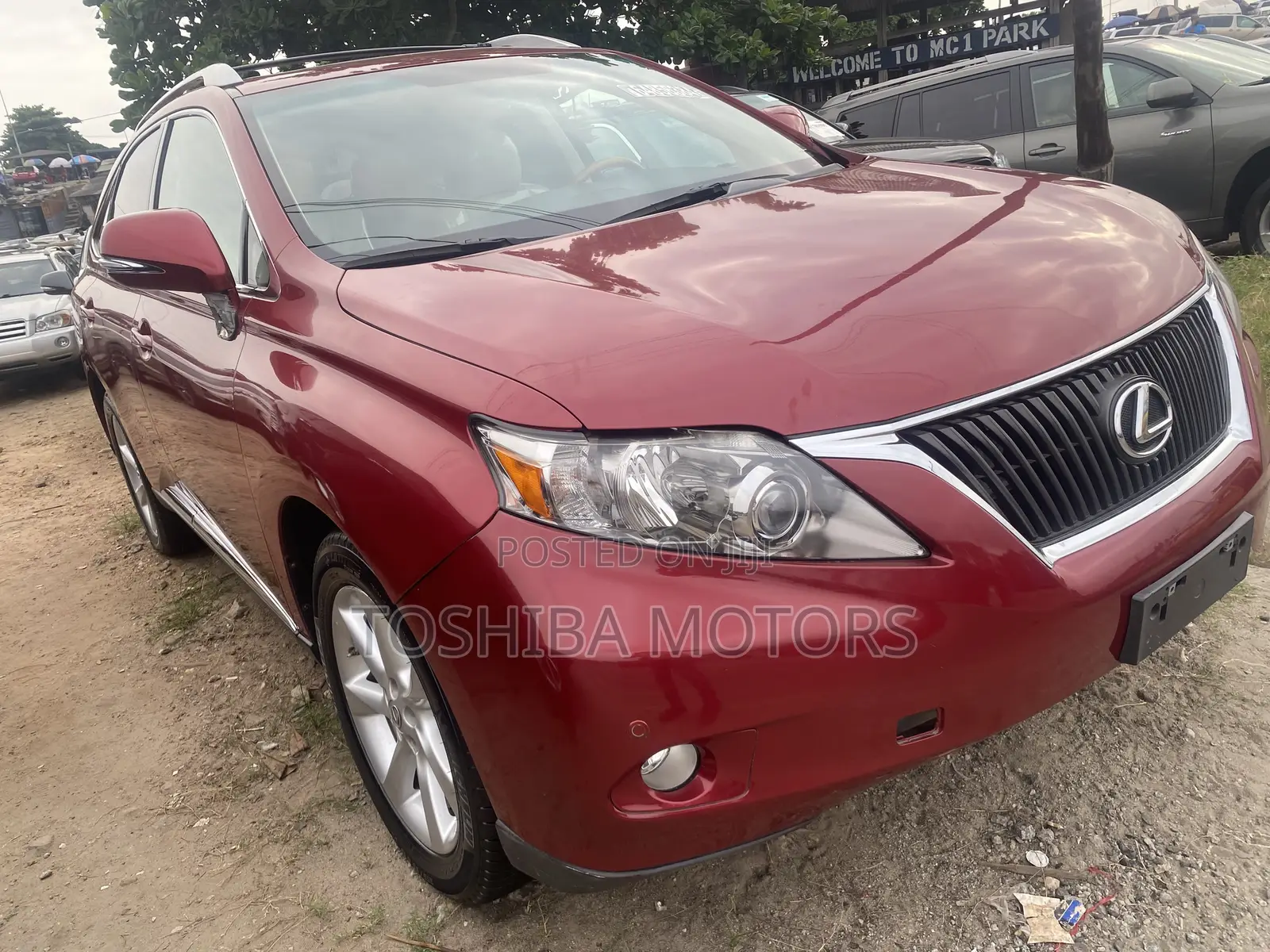 Lexus RX 350 2011 Red