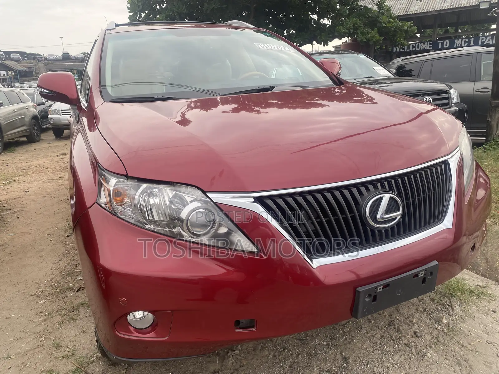 Lexus RX 350 2011 Red