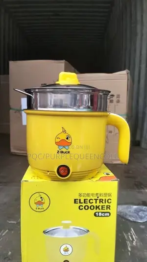 Electric Cooking Hot Pot With Steamer