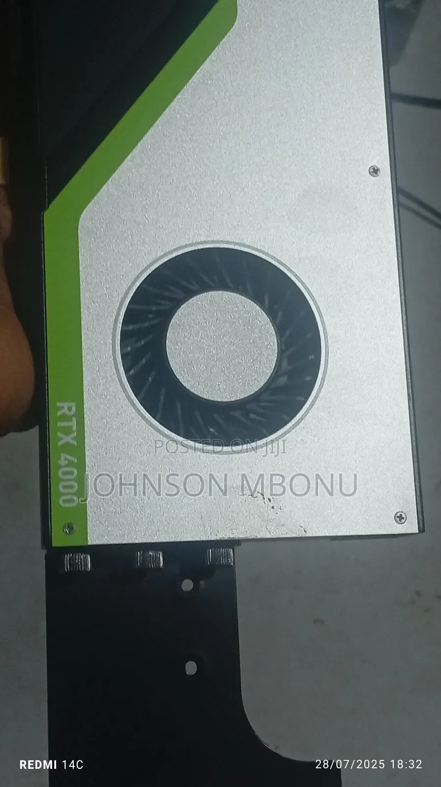 Nvidia Quadro RTX 4000 8gb Ddr6.