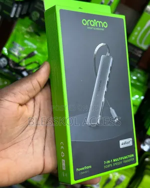 Oraimo Powertrans Usb-C Hub 7-in-1 Multi-Functional Adapter