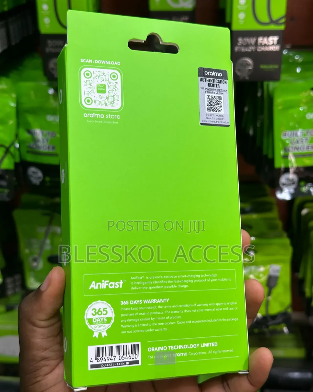 Oraimo Powertrans Usb-C Hub 7-in-1 Multi-Functional Adapter