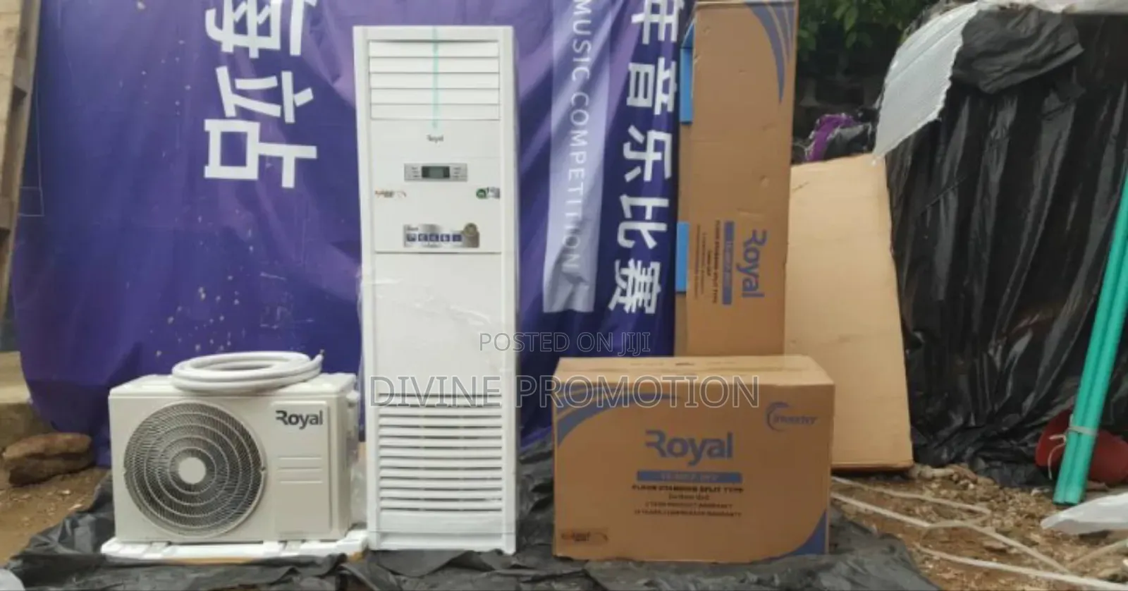 2 Tons Royal Inverter Ac With 100% Copper Installation Kit