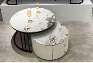 Center Table With Marble Top