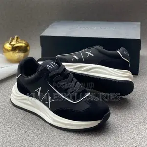 Original Emporio Armani Suede Sneakers