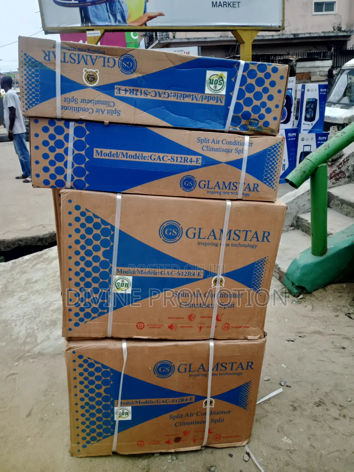 1.5hp Glamstar Ac Basic With Installation Kit