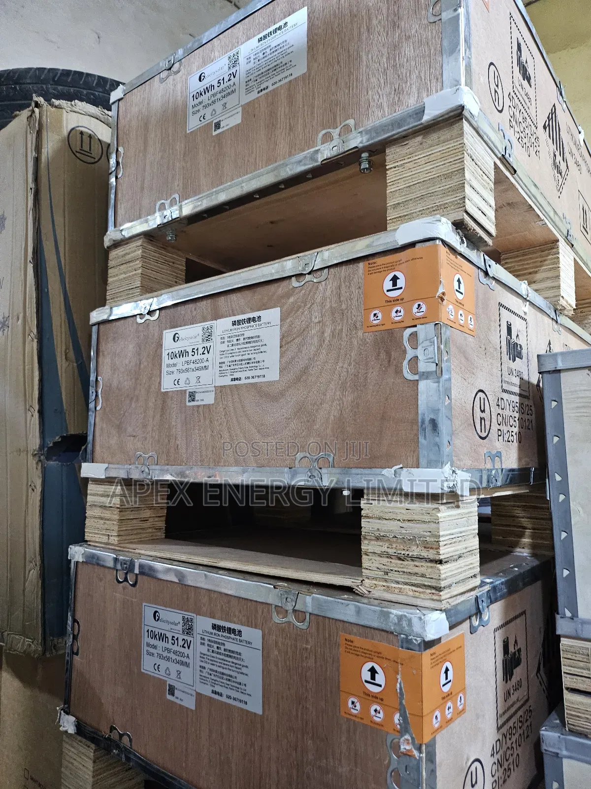 Felicity Solar 10kilowatts Lithium Battery,