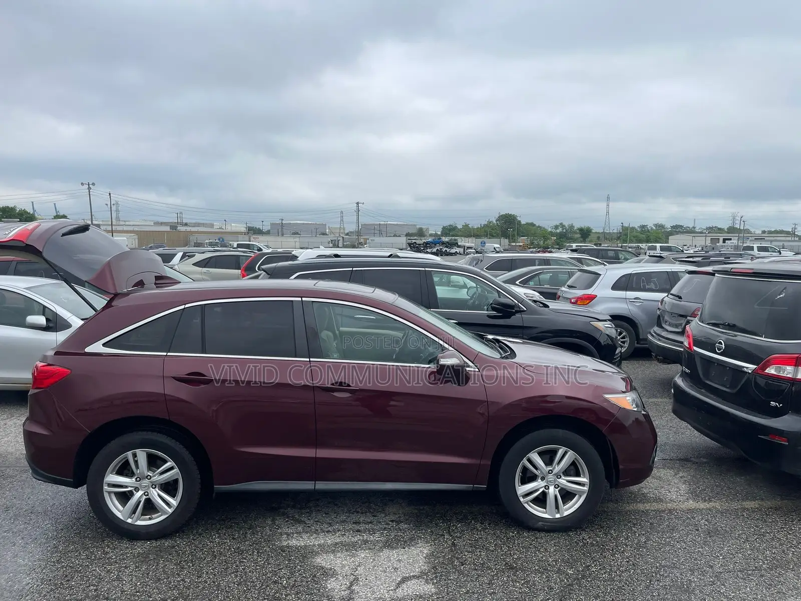 Acura RDX 2014 Red
