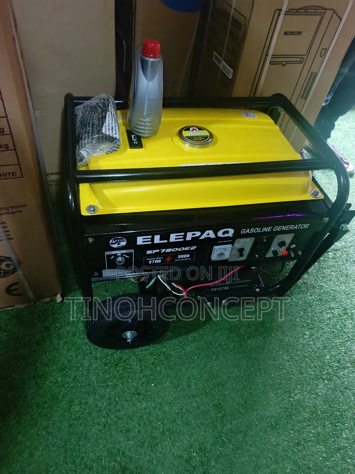 Elepaq Generator Sp7800e2 3.5 Kva