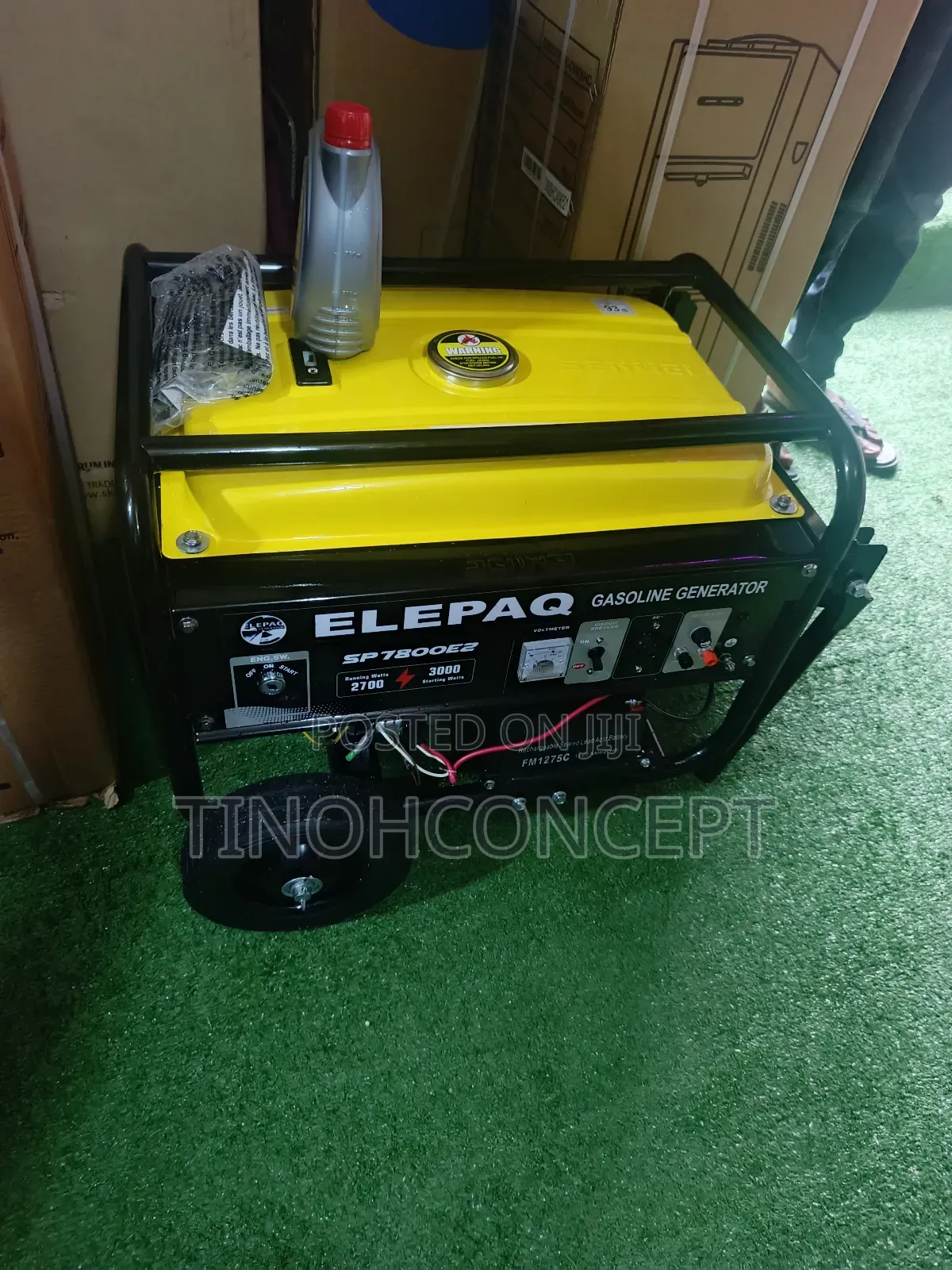 Elepaq Generator Sp7800e2 3.5 Kva