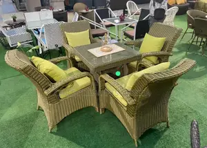 Durable 4 Seater Rattan Set