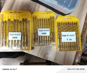 Original Quality Set of Hexagonal Cross Wall Drill Bit
