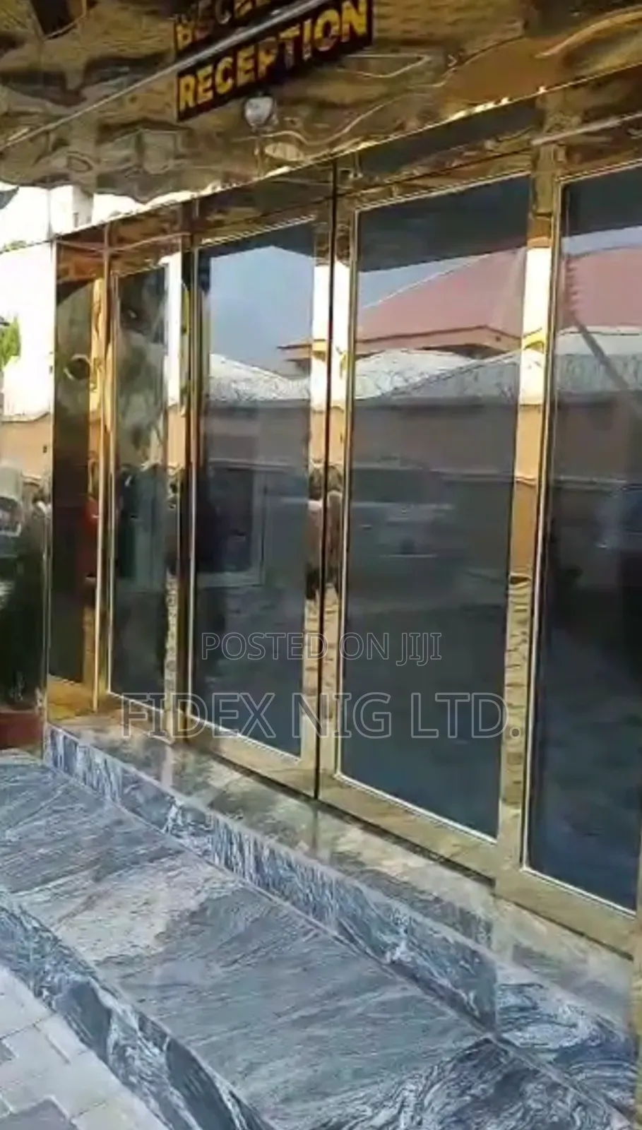 Automatic Censor Door With Stainless Design
