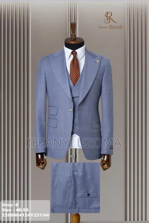 Original Three Pieces Turkey Plain Suit