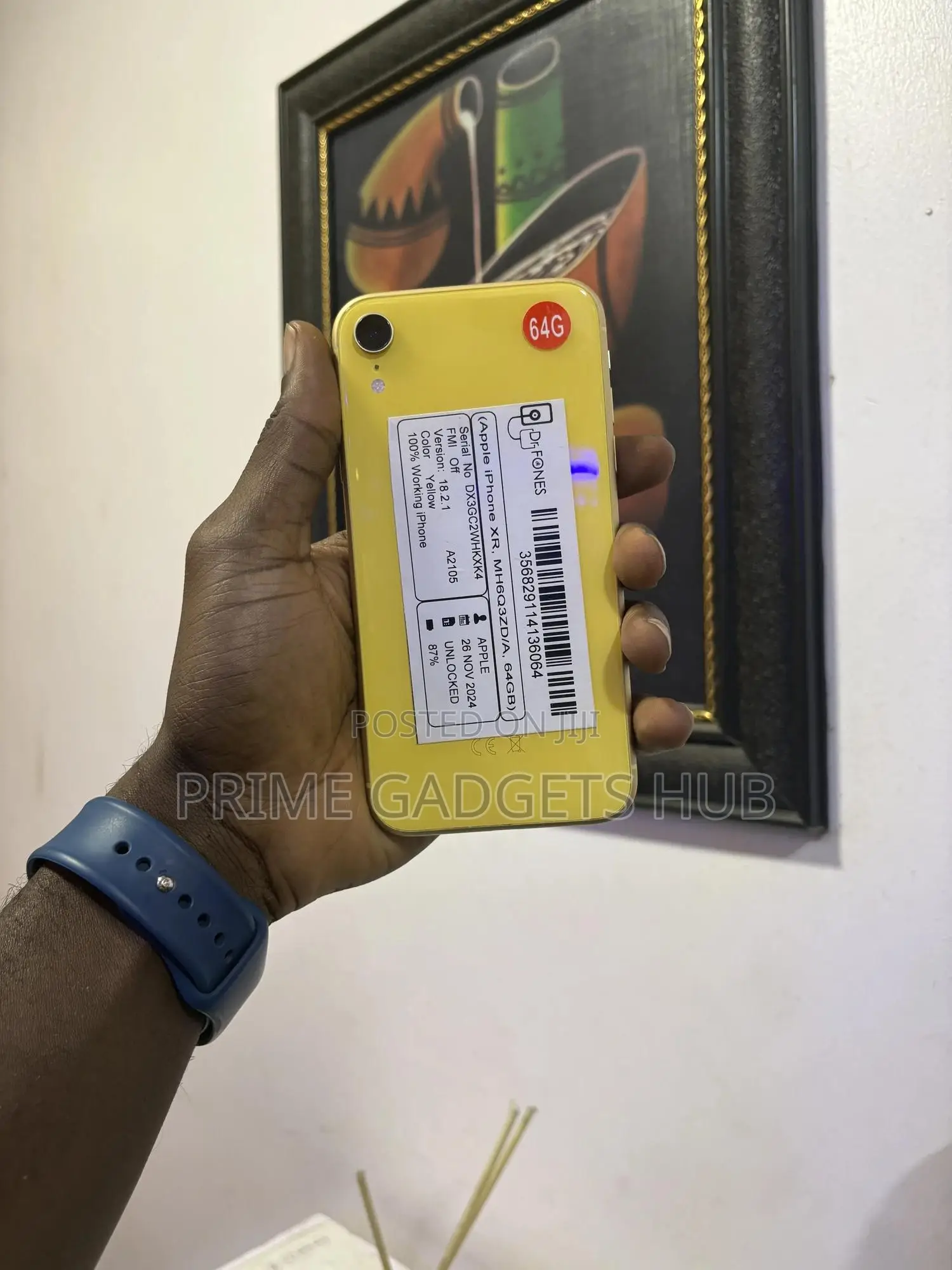 Apple iPhone XR 64 GB Yellow