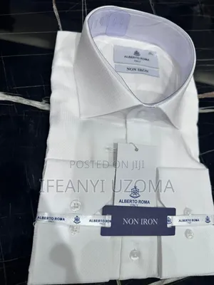 Photo - Classic Pure Cotton White Color Shirt