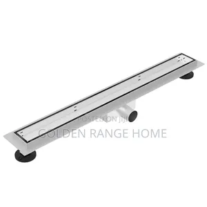 Long Stainless Steel Shower Drain With Insert Cover