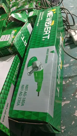 Newbeat Angle Grinder, Models NBT-Ag-180a and NBT-Ag-230a.