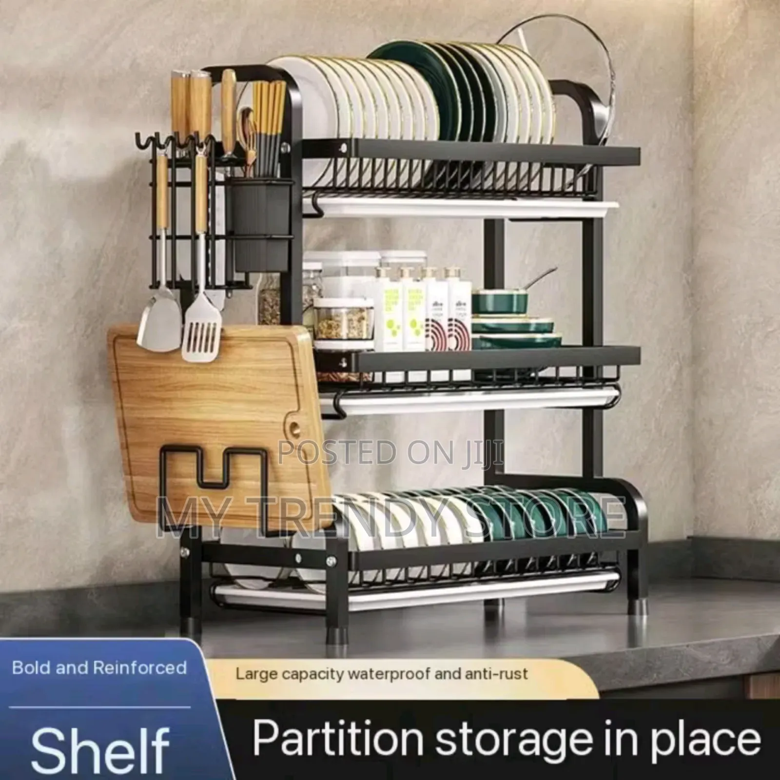 3 Layer Plate Rack