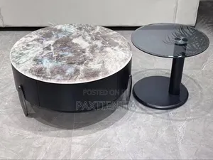 Two Piece Center Table With Storage