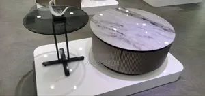 Two Piece Circular Center Table