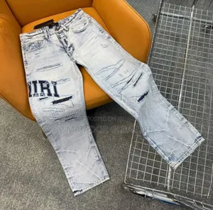 3d Print Jeans Trousers