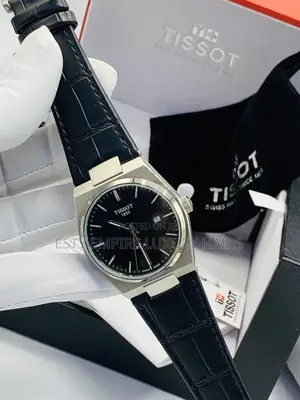 Tissot Quality Luxury Men Leather Wristwatche