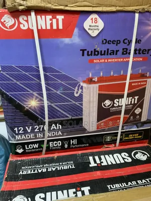 270ah 12v Battery Sunfit Tubular