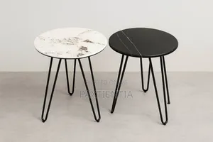 Marble Tripod Side Stool