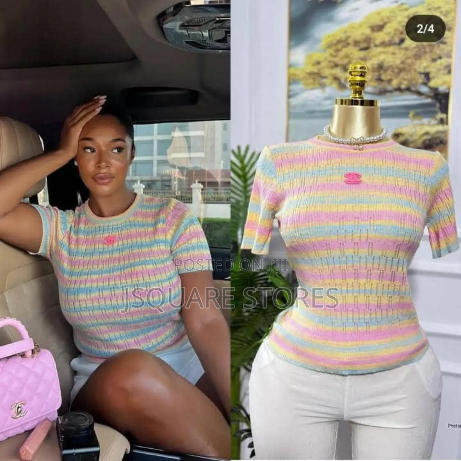 Ladies Stripe Top