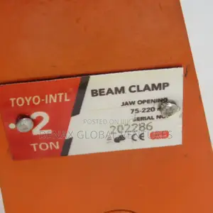 2ton Toyo Beam Clamp