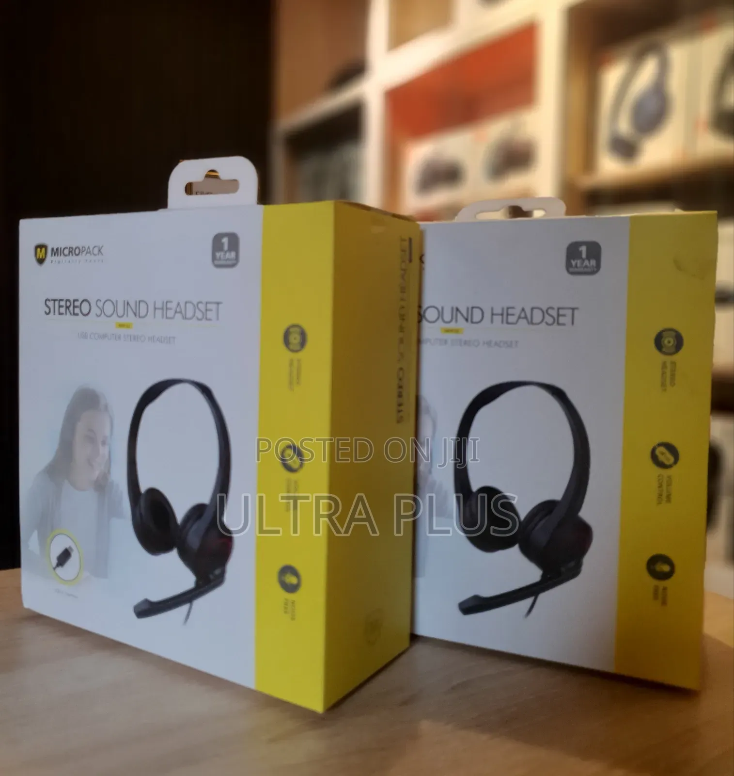 Micropack Mhp-02 Usb Wired Headset
