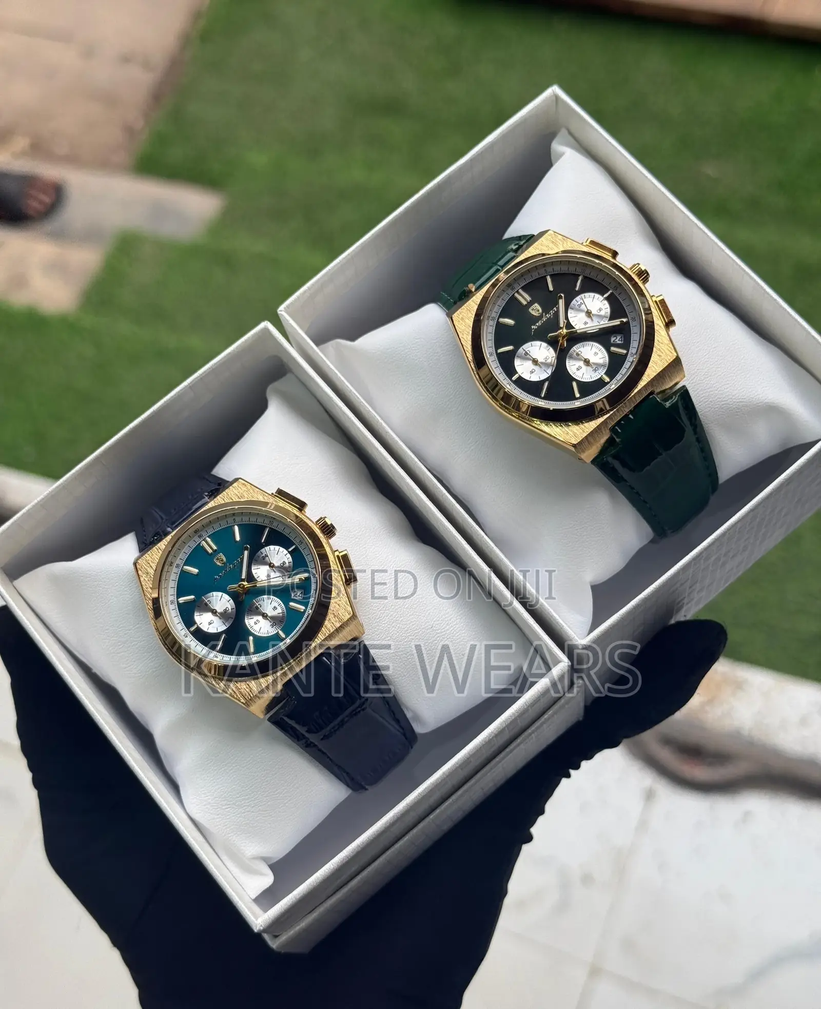 Chronograph Poedagar Leather Watch