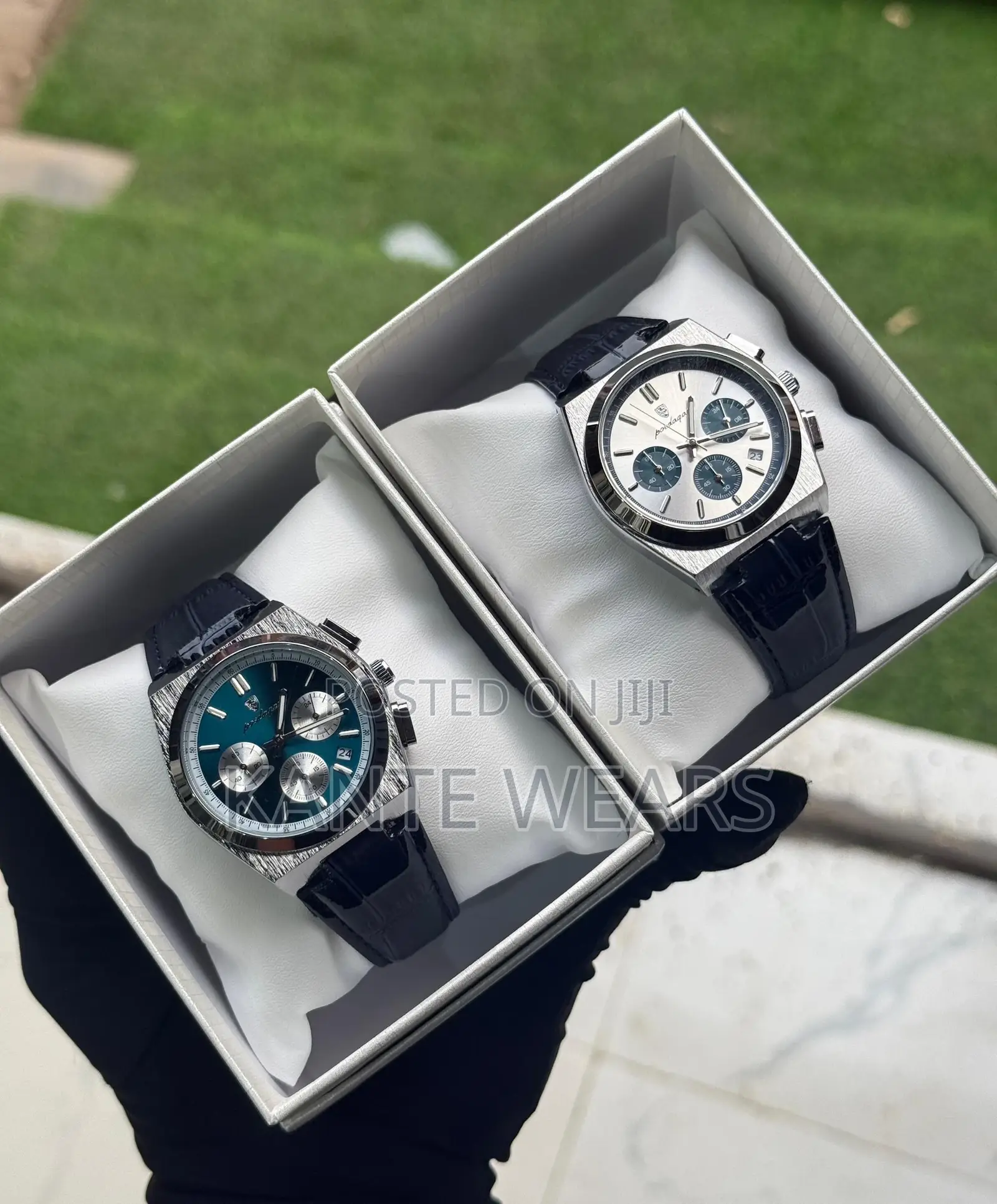 Chronograph Poedagar Leather Watch