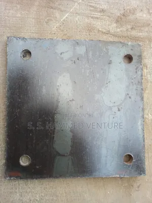 Mild Steel ( 8 Inches Base Plates).
