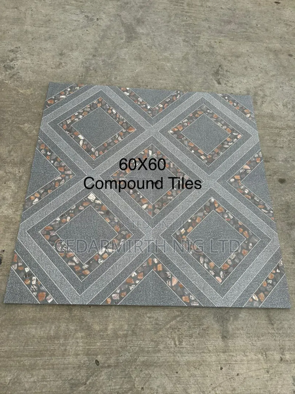 Compound Floor Tile ( Cedar ) 30/Jl/25