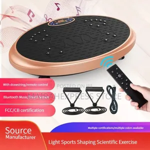 Ultra Thin Body Massager With Inbuilt Mp3 Bt Remote Control