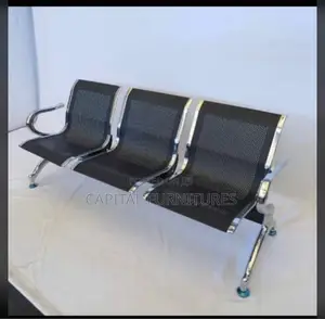 Office/Airport Metal Chair by 3 Seater