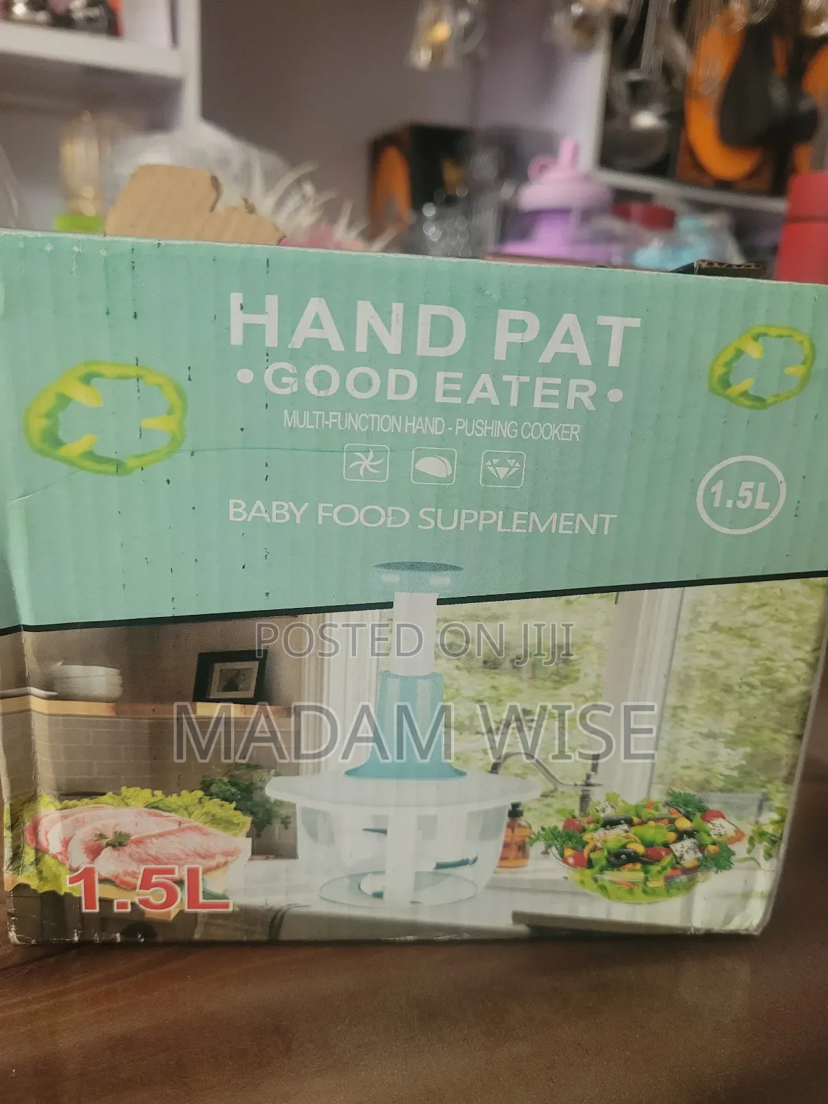 Multi-Functional Hand Pushing Grinder