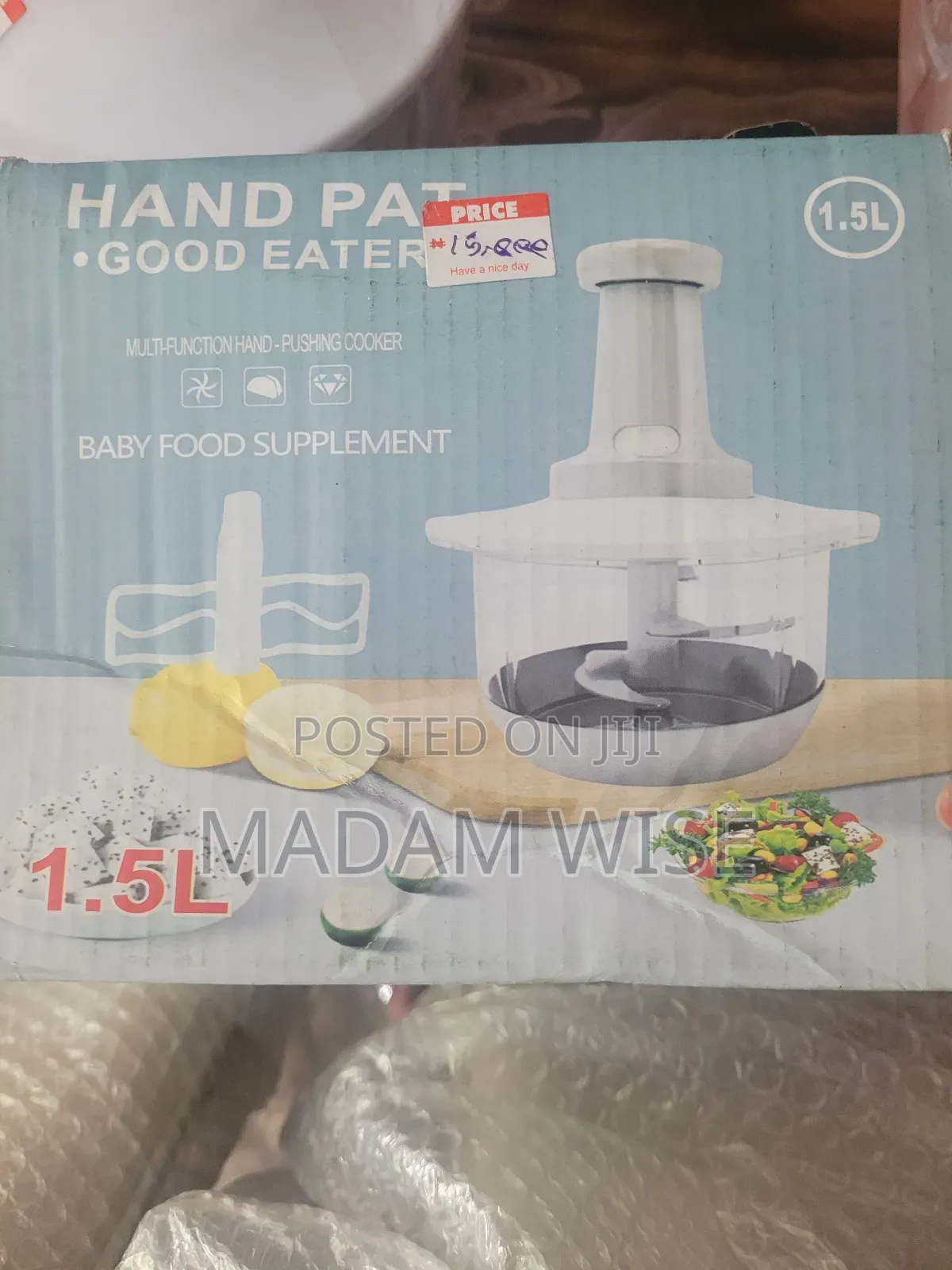 Multi-Functional Hand Pushing Grinder