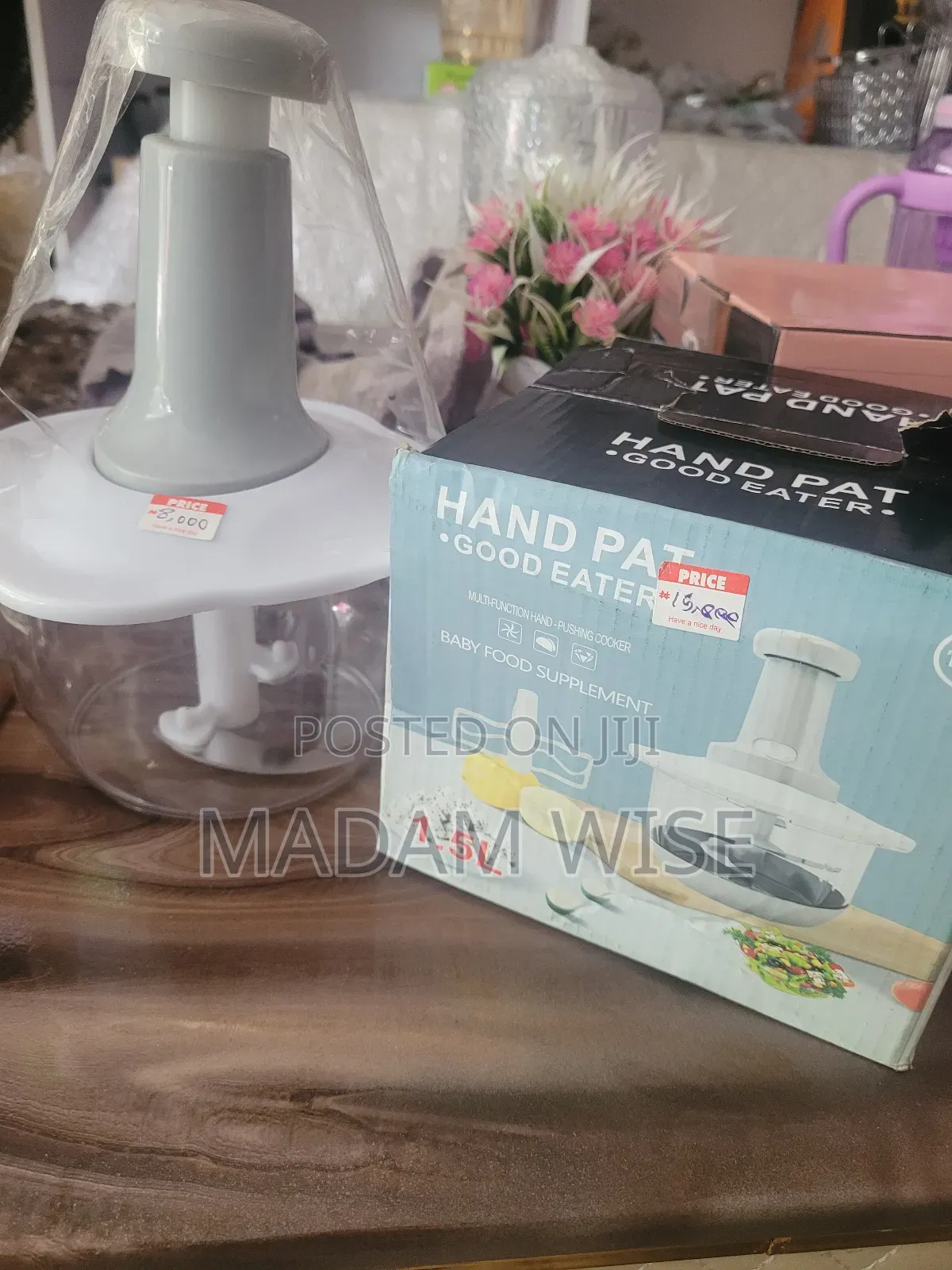 Multi-Functional Hand Pushing Grinder