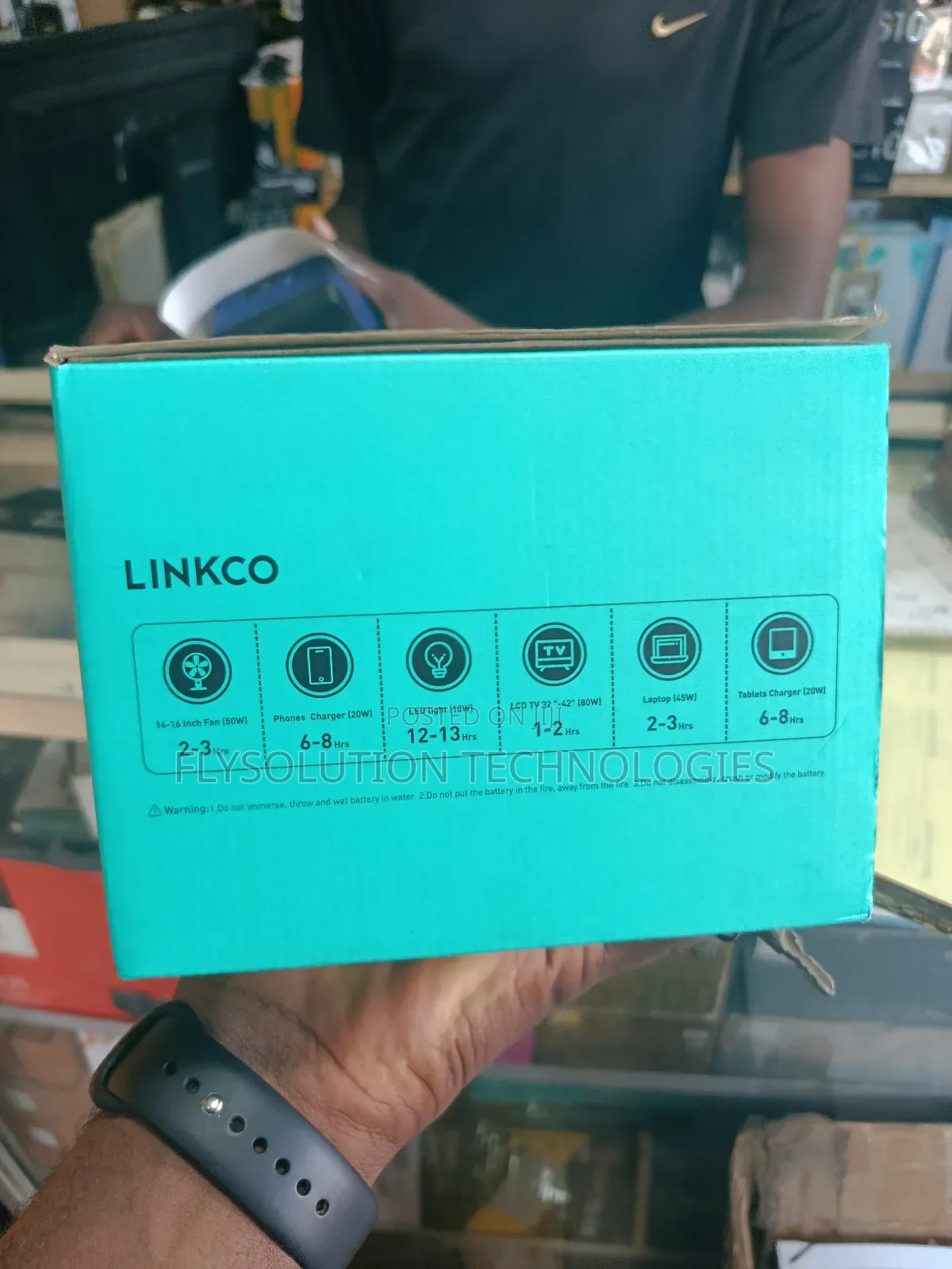Linkco 200w Ls-601 Mini Power Station Laptop Power Bank