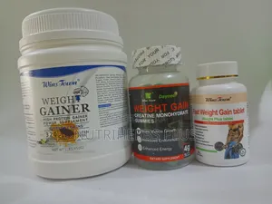 Weight Gainer Powder+Weight Gain Gummies+ Tablets