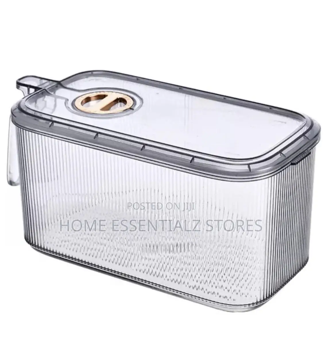 Fridge Storage Containers Boxes With Time Recorder Lid