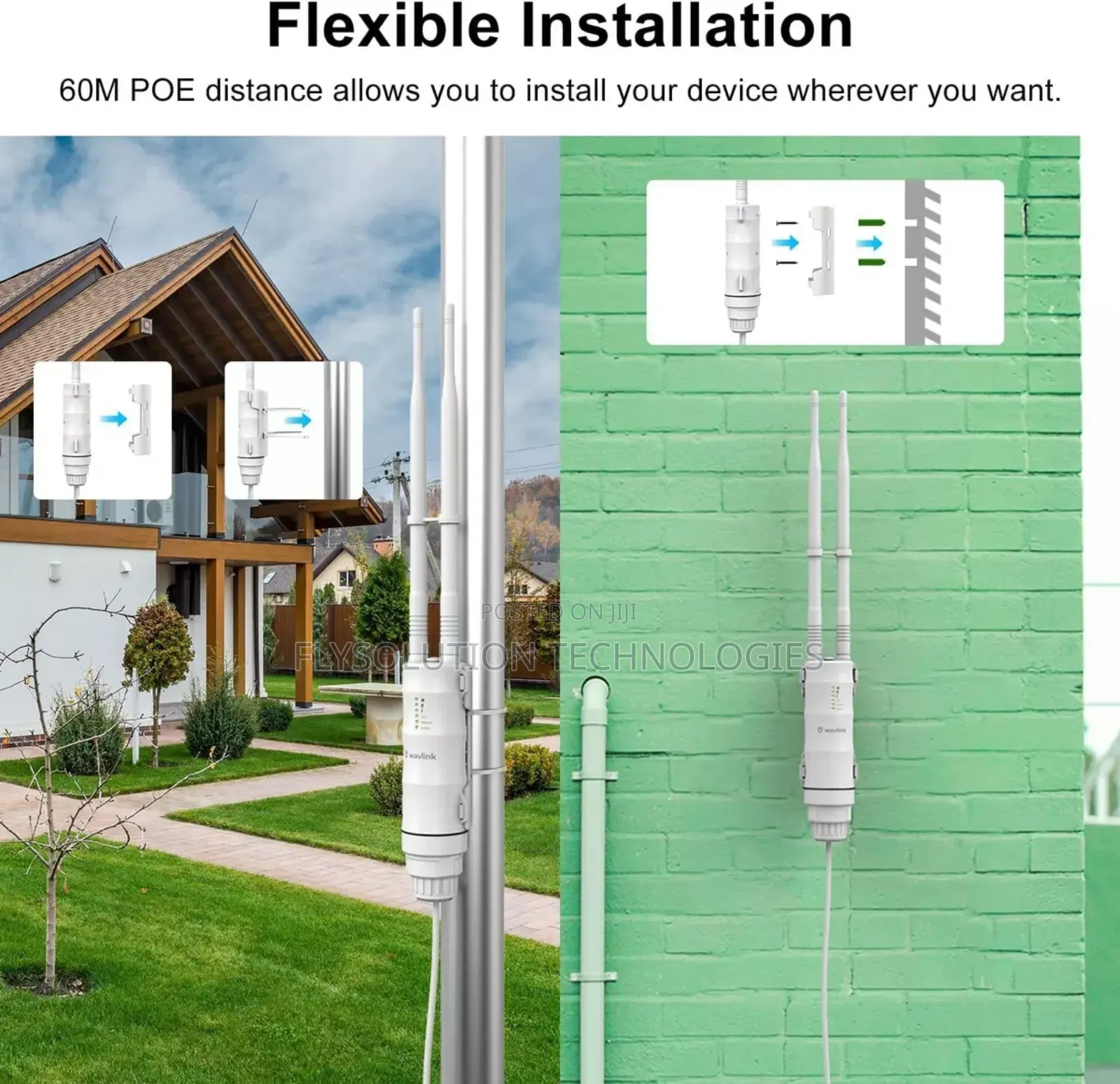 Wavlink Ac600 Outdoor Wifi Range Extender Dual Access Point