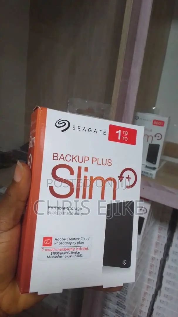 Seagate 1 Tb To 600 Mo Backup Plus Slim